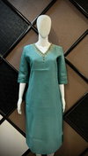 FF Roman Silk Straight Cut Designer Kurtis Catalog